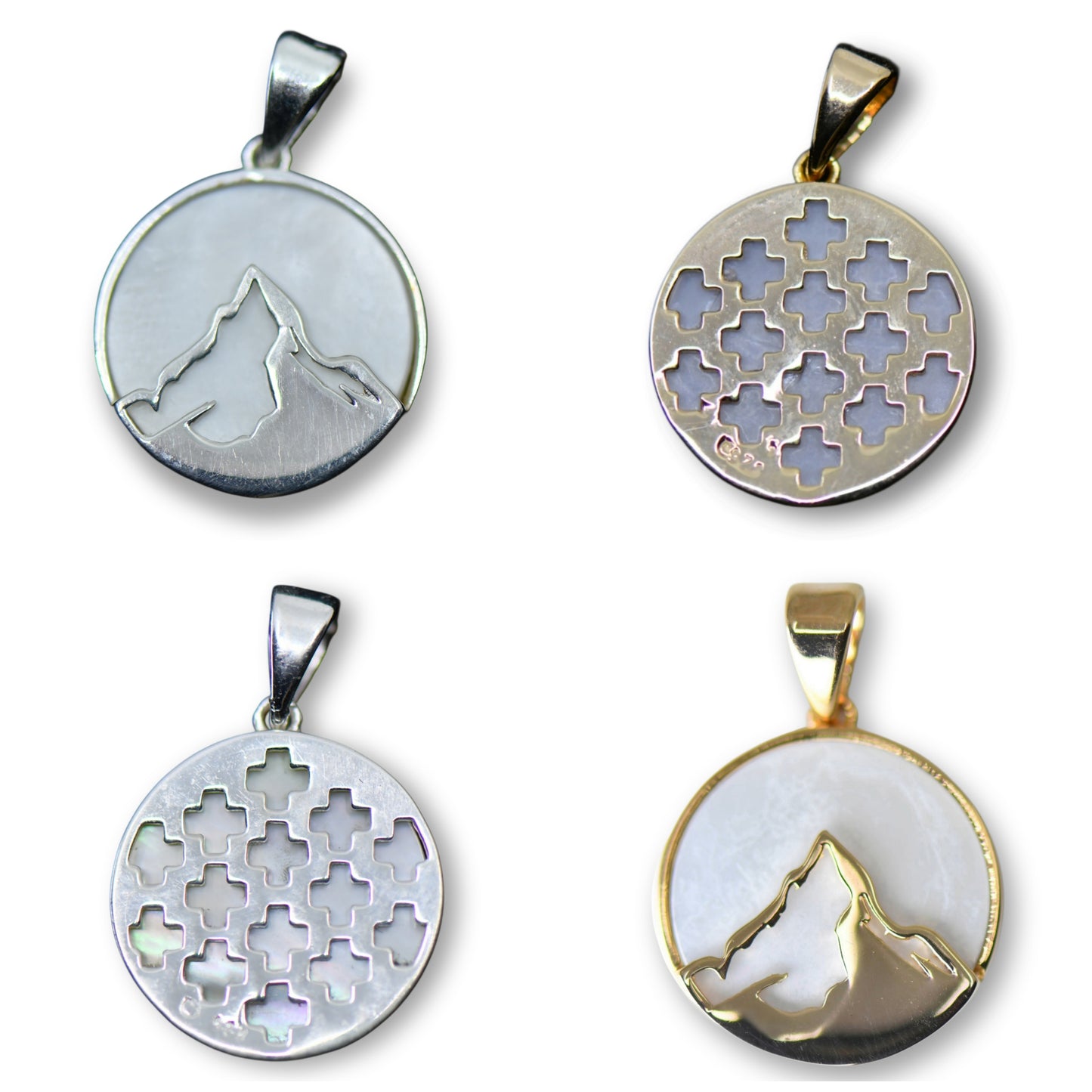 Matterhorn Anhänger Perlmutt