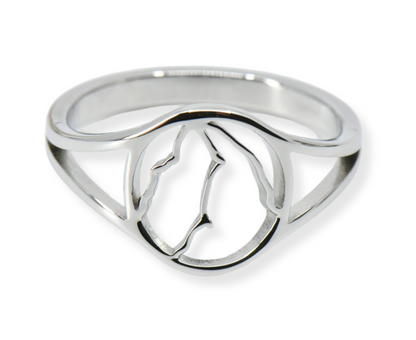 Matterhorn Ring Edelstahl