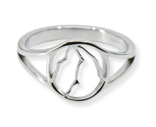 Matterhorn Ring Edelstahl