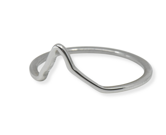 Matterhorn Ring Edelstahl