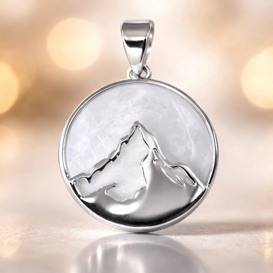 Matterhorn Pendant Mother of Pearl 925 Silver