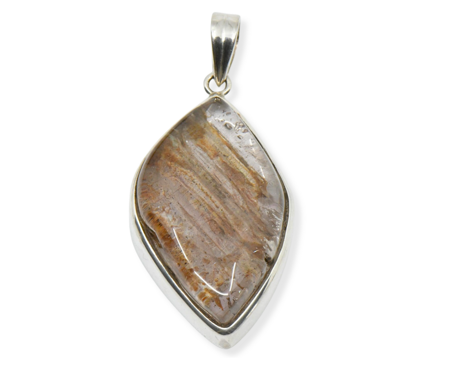 Rutilquartz Anhänger 925 Silber