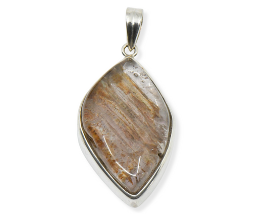 Rutilquartz Anhänger 925 Silber