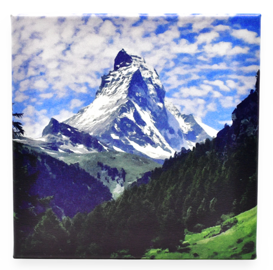 Matterhorn Leinwandbild Panorama Alpen Schweiz