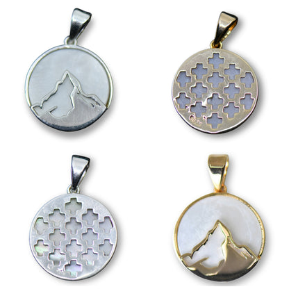 Matterhorn Anhänger Perlmutt